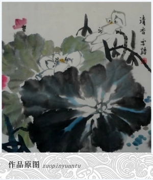 张禾丁的当代艺术作品《清香》
