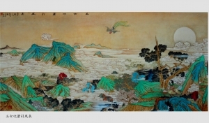 张禾丁的当代艺术作品《迎凤图》