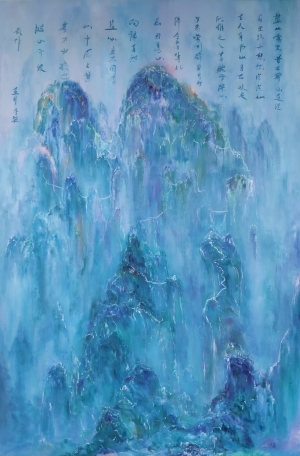 当代油画 - 《心灵的原乡——五月山》