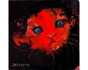 米歇尔·陈的当代艺术作品《猫》