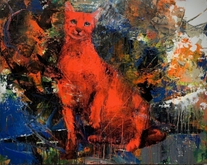 当代绘画 - 《猫》