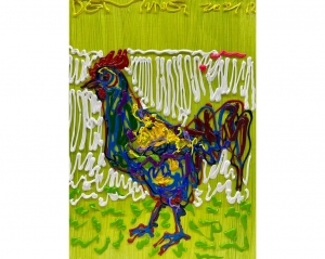 Angelo Zappacosta的当代艺术作品《公鸡》