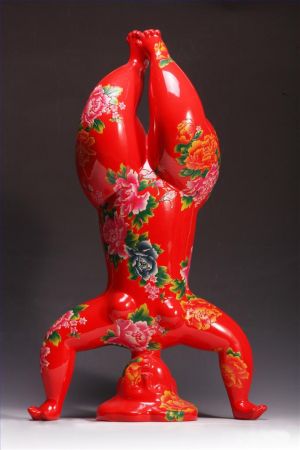 李金仙的当代艺术作品《花之魅力2》