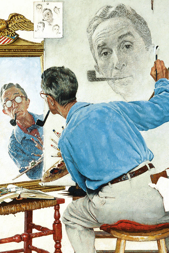 当代油画家 诺曼·珀西瓦尔·洛克威尔