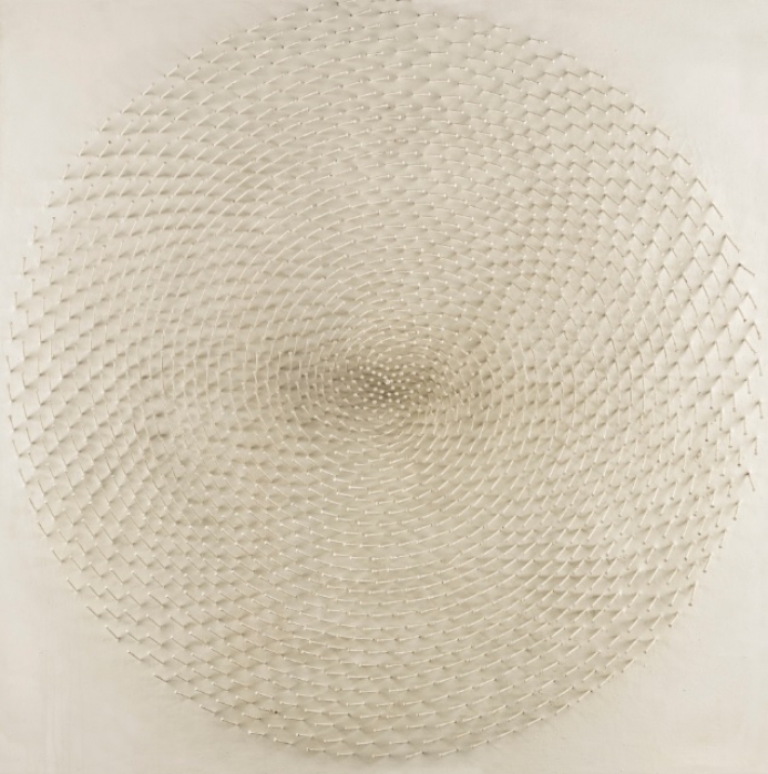 德国艺术家Günther Uecker的装置艺术作品《螺旋》拍得62.9万英镑