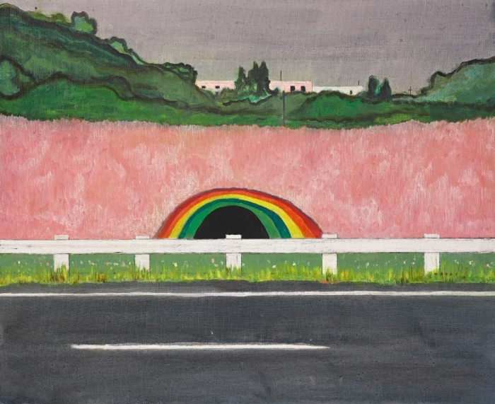 英国画家彼得·多伊格的象征主义油画《高速公路》以394.6万美元成交