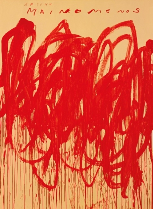 美国当代画家Cy Twombly的画作《无题》拍得1537万美元高价