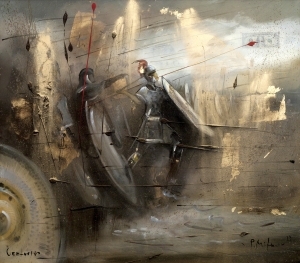 帕维尔·米特科夫的当代艺术作品《百夫长,I》
