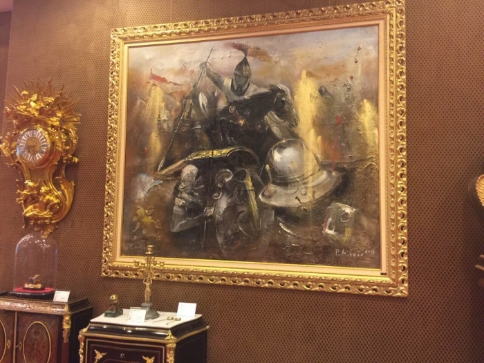 帕维尔·米特科夫 当代油画作品 -  《百夫长,II》