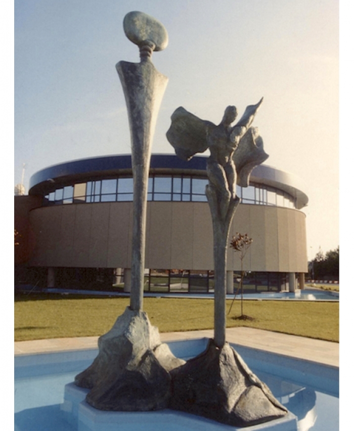 克劳德·西爱 当代雕塑作品 -  《萌芽》