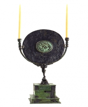 克劳德·西爱的当代艺术作品《蜡烛台》