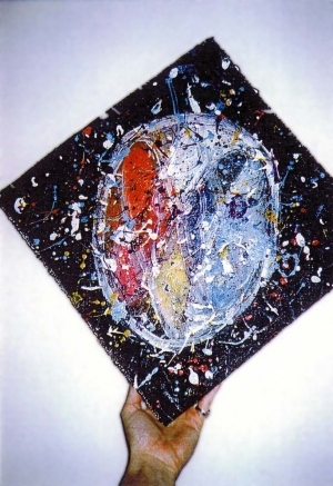 娜塔莉·布劳恩·巴伦德的当代艺术作品《H-地图系列绘画》
