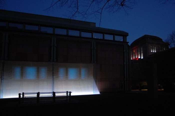 娜塔莉·布劳恩·巴伦德 当代装置艺术作品 -  《曼海姆比林堡博物馆的天堂灯光装置》