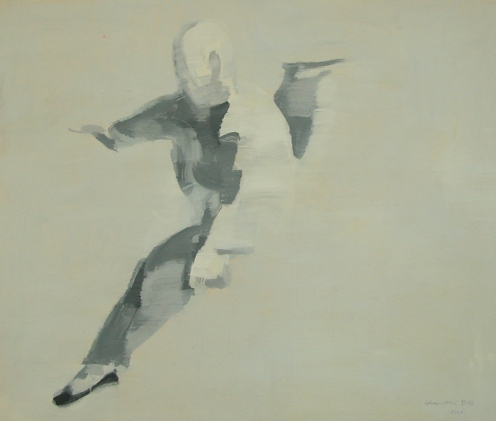EM现代艺廊 当代油画作品 -  《跳跃者》