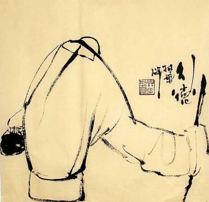林型浒 当代书法国画作品 -  《禅意水墨系列（11幅）》