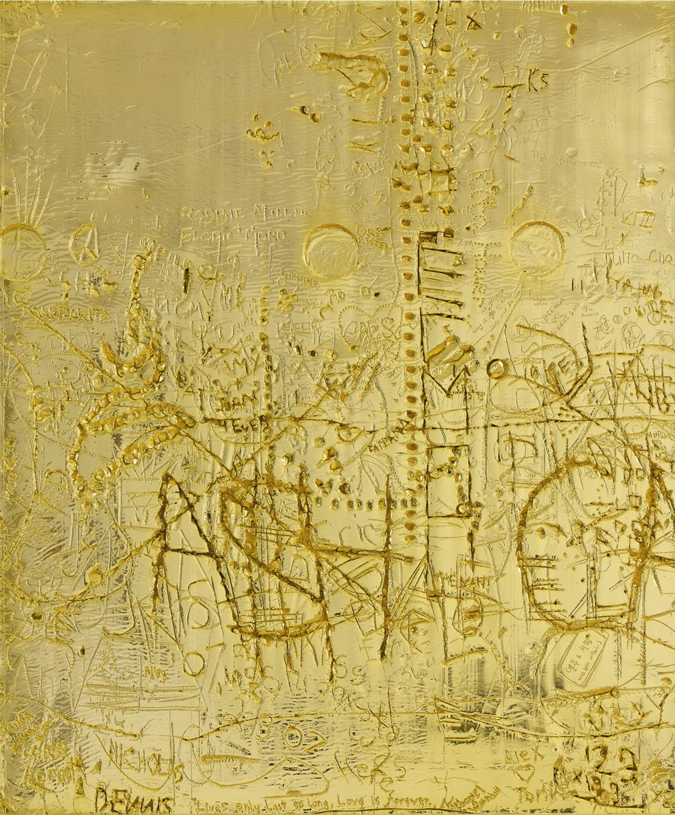 鲁道夫·斯丁格尔将参观者的涂鸦铸成雕刻，售价1568万港币