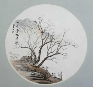 宋江岑的当代艺术作品《秋风行》