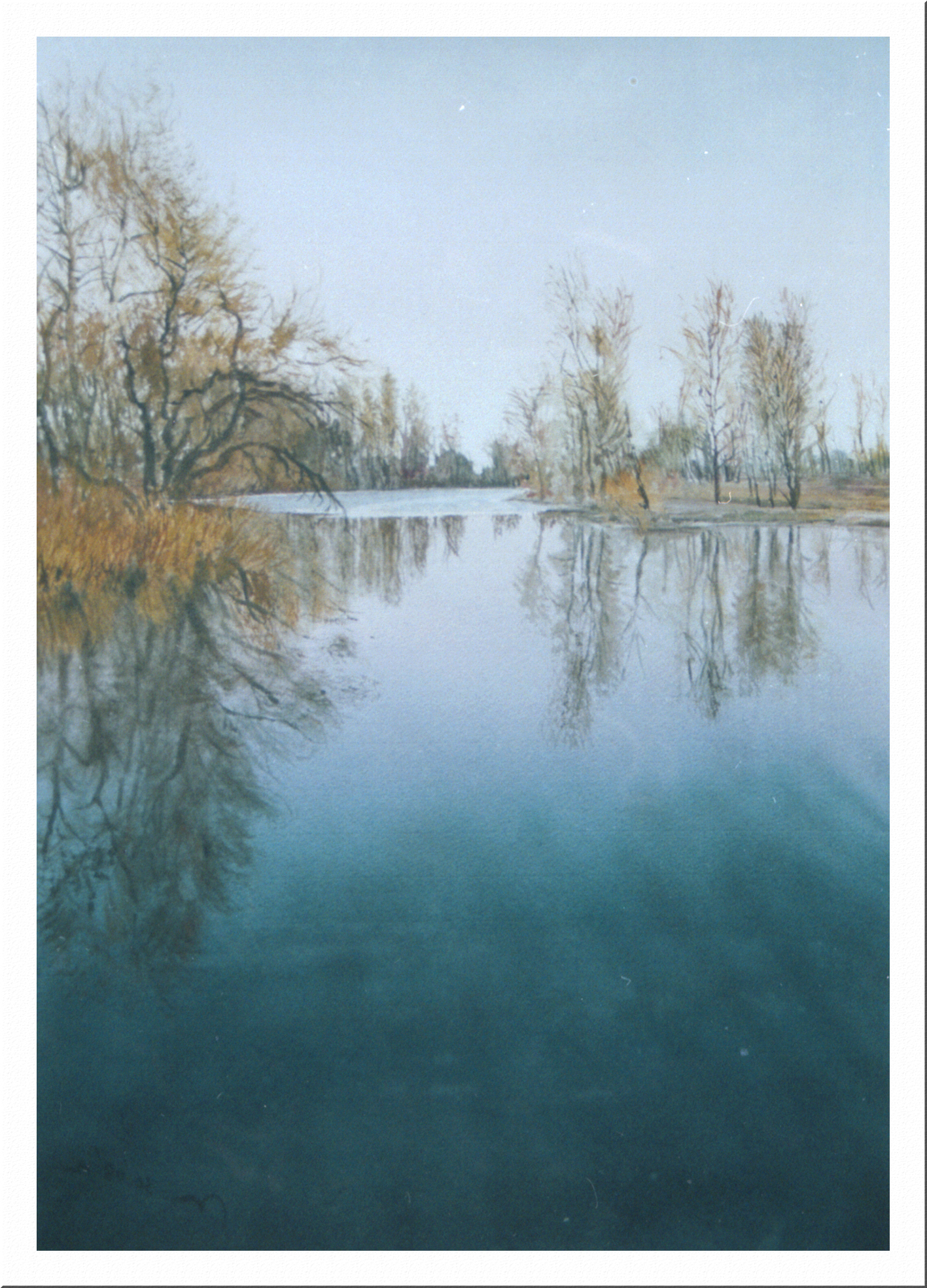 瓦列里·格拉乔夫作品《河水之深》
