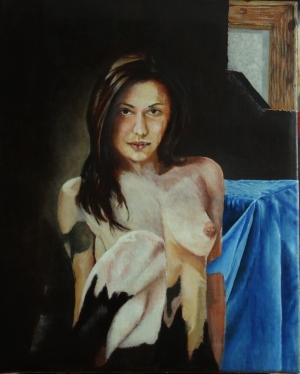 当代油画 - 《女人肖像 3》