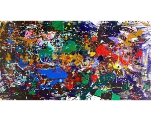 当代油画 - 《抽象表现主义,35》