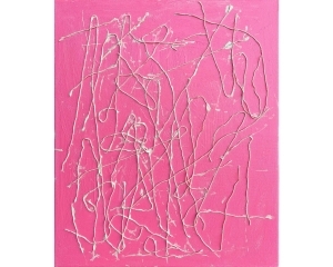 Alice McNeil的当代艺术作品《弦乐,抽象表现主义》