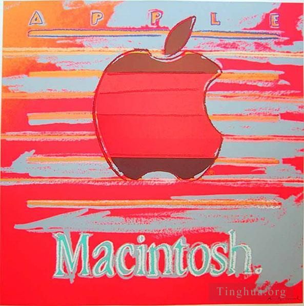 安迪·沃霍尔 当代各类绘画作品 -  《苹果2》