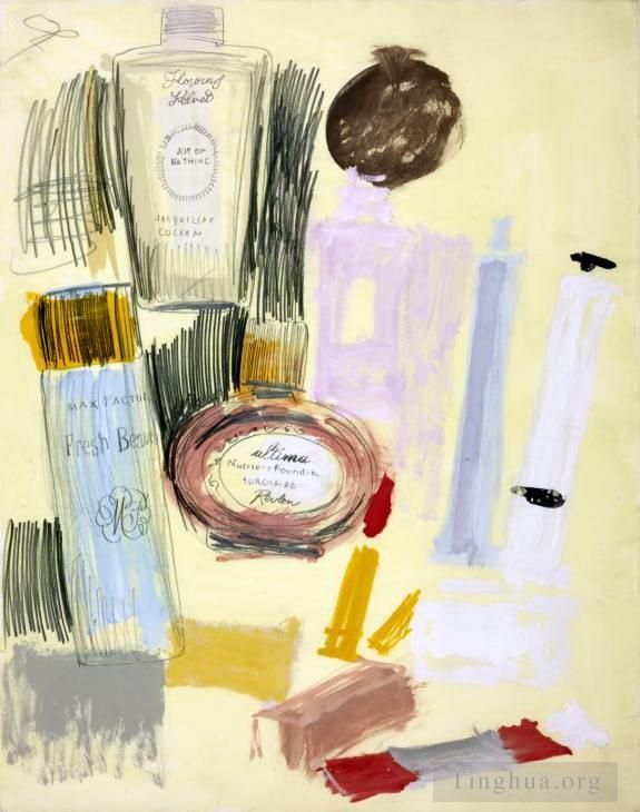 安迪·沃霍尔 当代各类绘画作品 -  《美容产品》