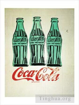 安迪·沃霍尔 当代各类绘画作品 -  《可乐瓶》