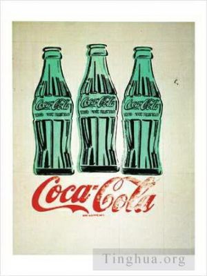 安迪·沃霍尔的当代艺术作品《可乐瓶》