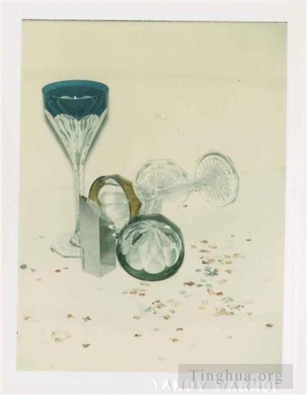 安迪·沃霍尔 当代各类绘画作品 -  《委员会200香槟杯》