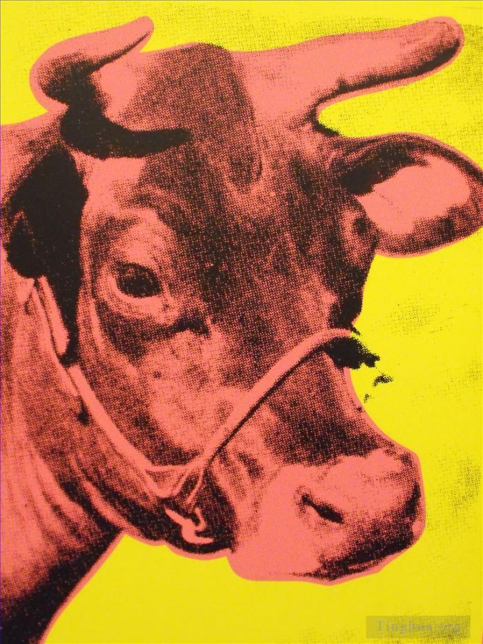 安迪·沃霍尔 当代各类绘画作品 -  《牛2》