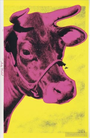 安迪·沃霍尔的当代艺术作品《牛3》