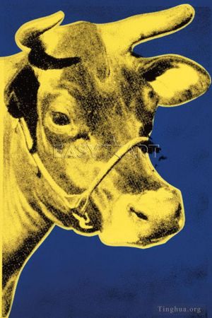 安迪·沃霍尔的当代艺术作品《牛4》