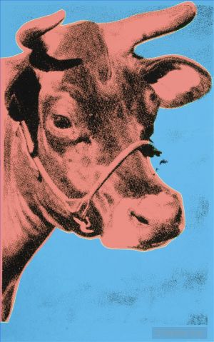 安迪·沃霍尔的当代艺术作品《牛6》