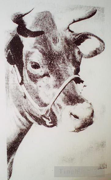 安迪·沃霍尔 当代各类绘画作品 -  《牛灰》
