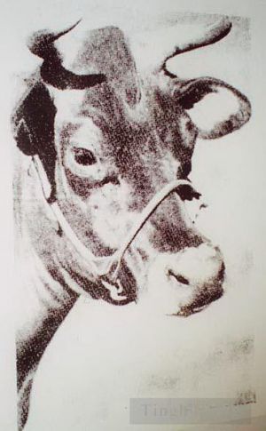 安迪·沃霍尔的当代艺术作品《牛灰》