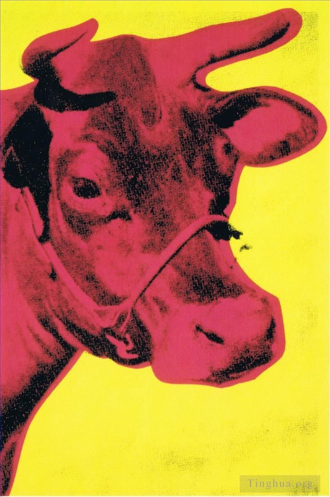安迪·沃霍尔 当代各类绘画作品 -  《牛黄》