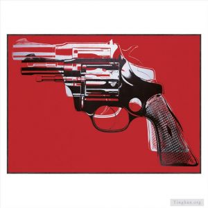 安迪·沃霍尔的当代艺术作品《枪3》