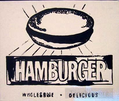 安迪·沃霍尔 当代各类绘画作品 -  《汉堡米色》