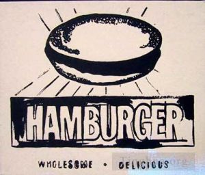 安迪·沃霍尔的当代艺术作品《汉堡米色》