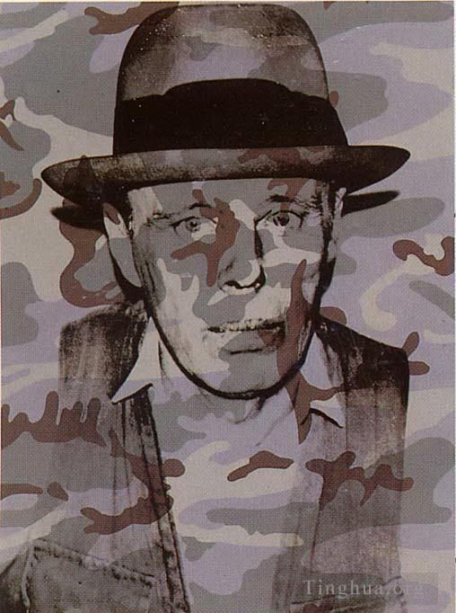 安迪·沃霍尔 当代各类绘画作品 -  《纪念约瑟夫·博伊斯》