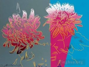 安迪·沃霍尔的当代艺术作品《菊》