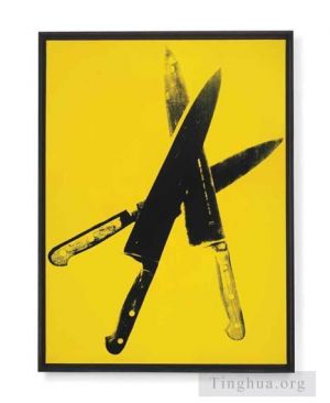 安迪·沃霍尔的当代艺术作品《刀具》