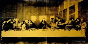 安迪·沃霍尔的当代艺术作品《最后的晚餐之古典版》