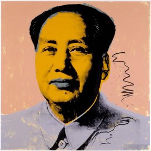 安迪·沃霍尔的当代艺术作品《毛泽东9》