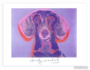 安迪·沃霍尔的当代艺术作品《莫里斯的肖像》