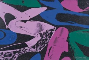 安迪·沃霍尔的当代艺术作品《鞋子3》