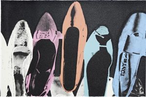 安迪·沃霍尔的当代艺术作品《鞋》