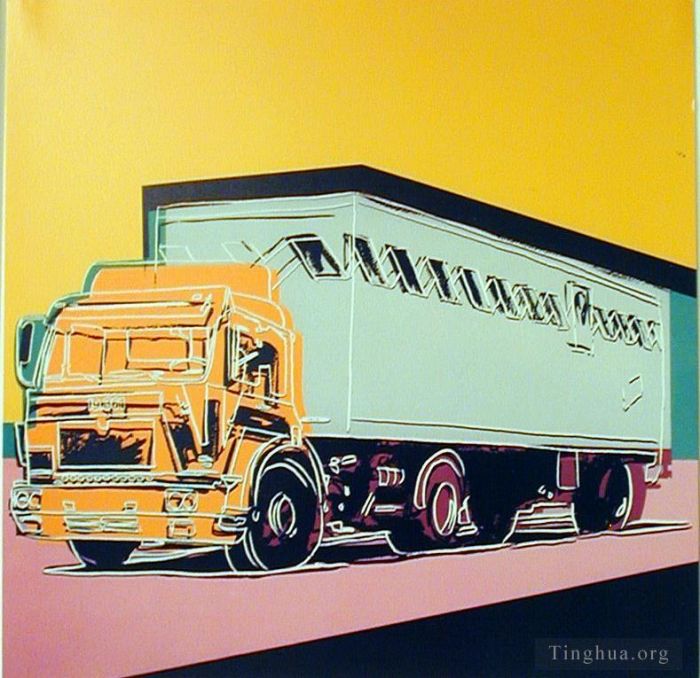 安迪·沃霍尔 当代各类绘画作品 -  《卡车公告2》