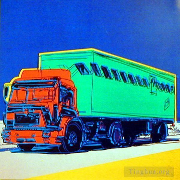 安迪·沃霍尔 当代各类绘画作品 -  《卡车公告3》